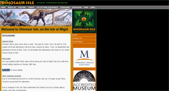 Desktop Screenshot of dinosaurisle.com